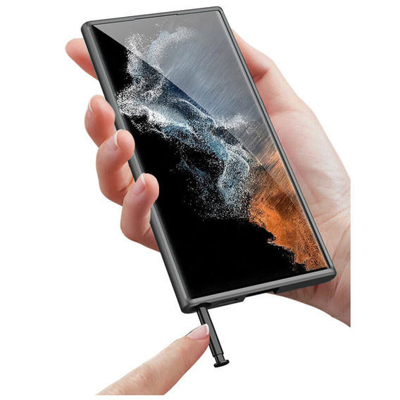Telefontok a Samsung Galaxy S24 Ultra, GKK Slim CamShield, fekete