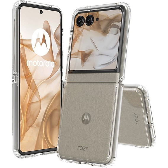 Telefontok a Motorola Razr 50 5G / Razr 60 5G, Fusion Hybrid, átlátszó