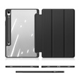 Tok Samsung Galaxy Tab S10 Lite / S10 FE / S9 FE, Dux Ducis TOBY, fekete