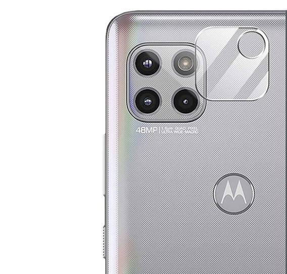 Edzett kameraüveg Motorola Moto G 5G, kék