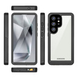 IP68 vízálló tok a Samsung Galaxy S25 Ultra, fekete