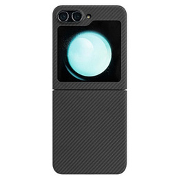 Tok Samsung Galaxy Z Flip7 FE / Z Flip6, Aramid Fiber Cover, fekete