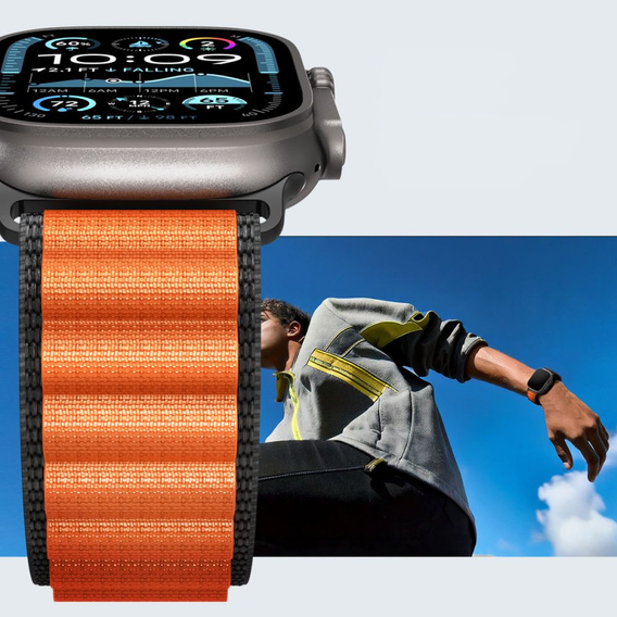 Spigen WBF1 szíj Apple Watch 8/9/10/11/SE/Ultra 1/2 (44/45/46/49 mm) készülékekhez