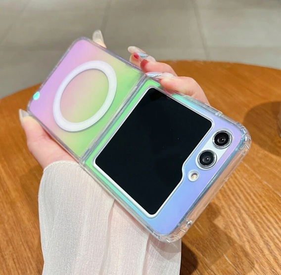 Tok a Samsung Galaxy Z Flip7 FE / Z Flip6, Fusion Hybrid, MagSafe-hoz, többszínű