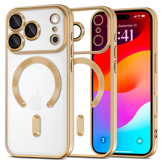 Mágneses tok lencsevédelemmel iPhone 17 Pro Max készülékhez