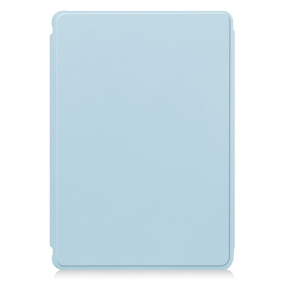 Billentyűzet tok Samsung Galaxy Tab S10 Lite / S10 FE / S9 FE, Rotary 360° Leather, világoskék