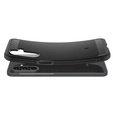 A Spigen tok Samsung Galaxy A16 4G/ 5G, Rugged Armor MagSafe, fekete + edzett üveg 9H