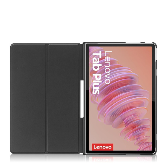 Tok Lenovo Tab Plus, Smartcase, fekete