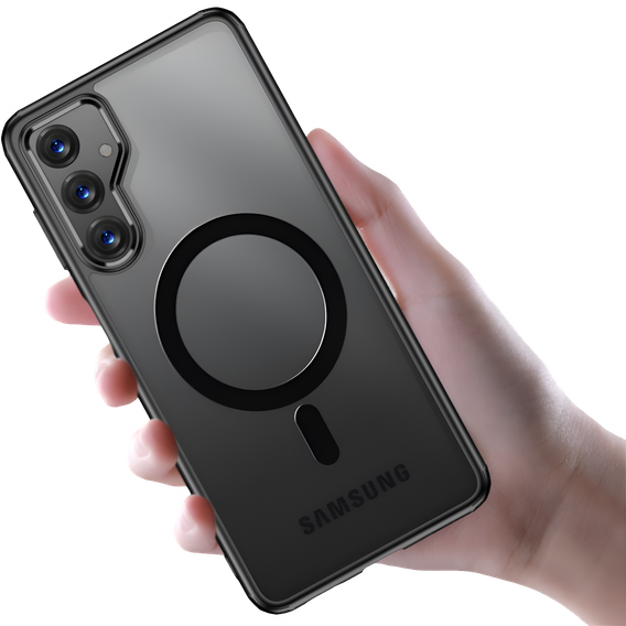 Tok a Samsung Galaxy A35 5G, Fusion Hybrid, MagSafe-hoz, fekete