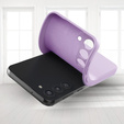 Telefontok a Samsung Galaxy S23 5G, Silicone Lite, lila