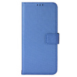 Pattintható tok a Infinix Hot 20i, Wallet Smart Magnet Case, kék
