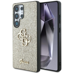 GUESS Fixed Glitter Big 4G Logo tok Samsung Galaxy S25 Ultra készülékhez