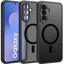 Tok Samsung Galaxy S25 FE-hoz, MagSafe, ERBORD Matt Case, fekete