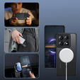 Tok Xiaomi 14T-hoz, MagSafe, ERBORD Matt Case, fekete + képernyőüveg