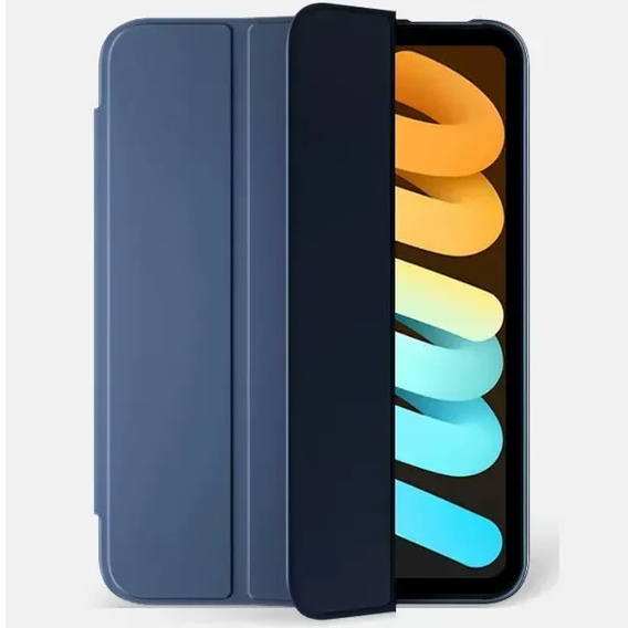 Tok iPad mini 8.3" 2021 (6 gen.) / iPad mini 8.3" 2024 (7 gen.), Smartcase, sötétkék