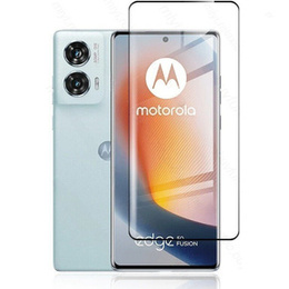 3D edzett üveg Motorola Edge 50 Fusion 5G készülékhez, fekete keret