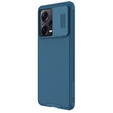Tok Xiaomi Redmi Note 12 Pro+ 5G, páncélozott Nillkin, CamShield Pro, kék