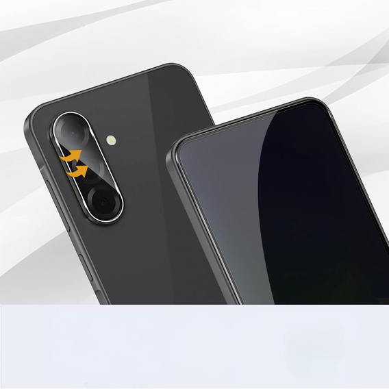 Edzett kameraüveg Samsung Galaxy A36, átlátszó