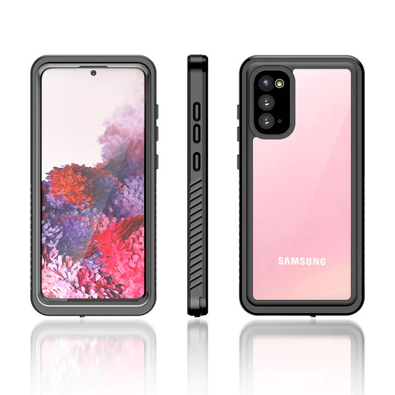 IP68 vízálló tok a Samsung Galaxy S20 FE, fekete