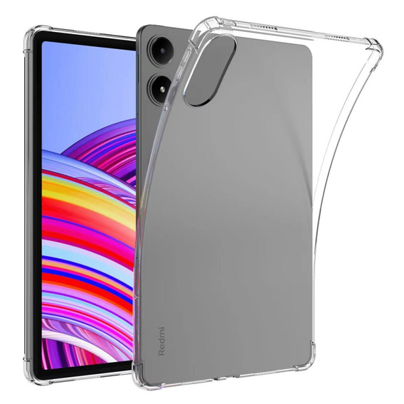 Tok Xiaomi Redmi Pad Pro / Xiaomi Poco Pad készülékhez, szilikon, átlátszó