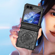 Tok Samsung Galaxy Z Flip7 FE / Z Flip6, Mechanical Legend, fekete