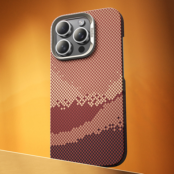 Benks Magnetic Golden Tide Kevlar 600D tok iPhone 16 Pro készülékhez