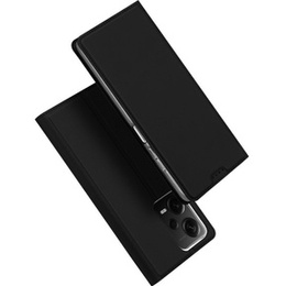 Dux Ducis Telefontok a Xiaomi Redmi Note 12 Pro+ 5G, Skinpro, fekete