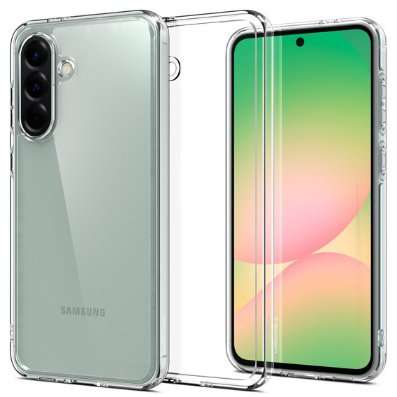 A Spigen tok Samsung Galaxy A56 5G, Ultra Hybrid, átlátszó + 9H edzett üveg