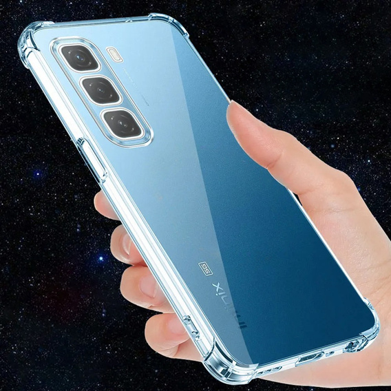 Telefontok a Infinix Hot 50 Pro 4G, Dropproof, átlátszó