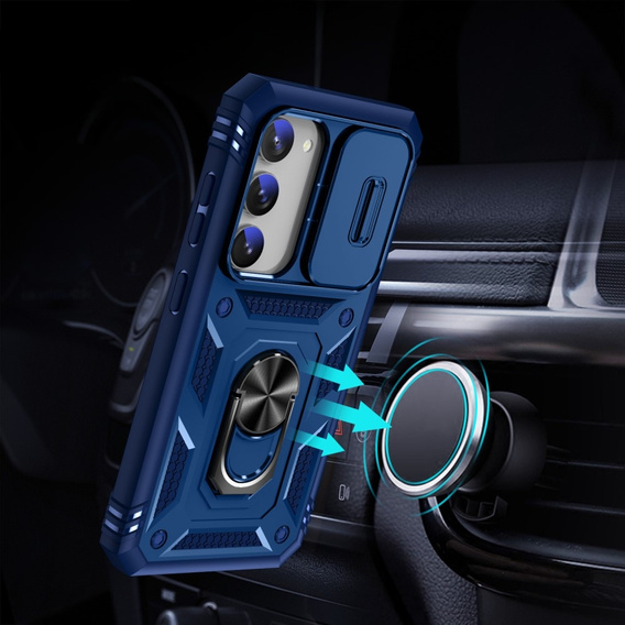 Telefontok a Samsung Galaxy S23 Plus, CamShield Slide, kék