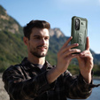 Páncélozott tok a Samsung Galaxy S23 FE, Dexnor Full Body (Two Frames), zöld