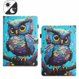 Tok Samsung Galaxy Tab A7 Lite, pánttal, owl