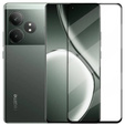 3D edzett üveg Realme GT 6 / 6T készülékhez, fekete keret