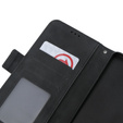 Pattintható tok a Oppo A58 4G, Card Slot, fekete