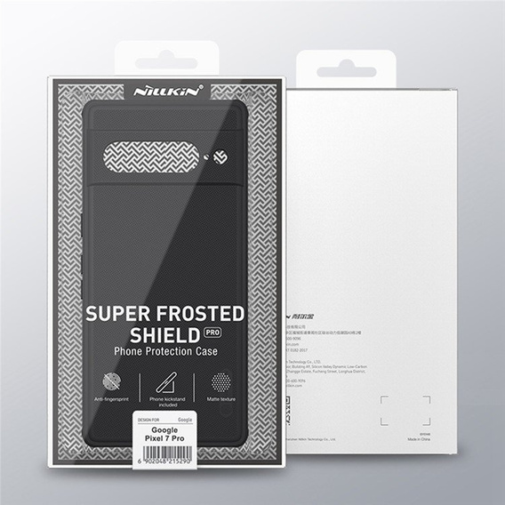 NILLKIN tok Google Pixel 7 Pro 5G, Super Frosted Shield Case, fekete