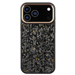 Mágneses aramid szálas tok fém kamera kerettel iPhone 17 Pro-hoz