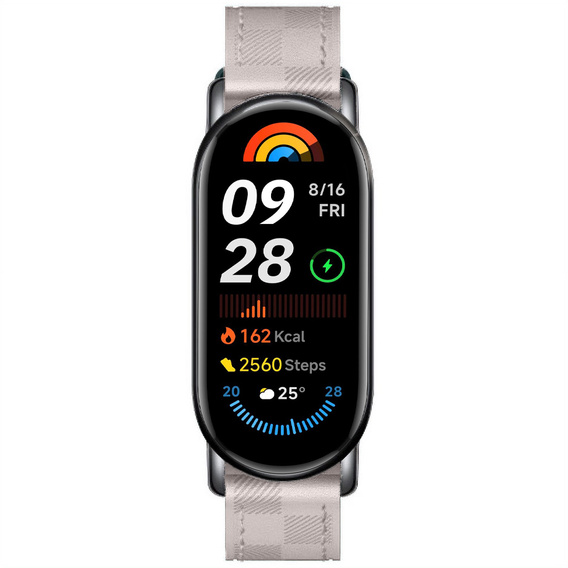 Bőrszíj a Xiaomi Smart Band 10 / 9 / 8 készülékhez