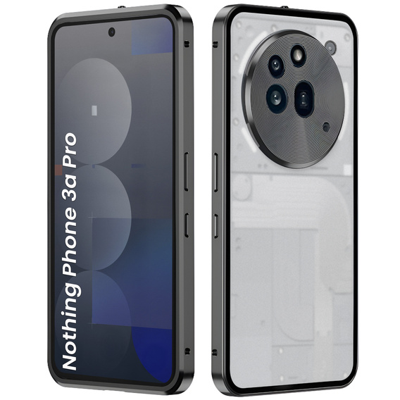 Tok az Nothing Phone 3a Pro, Frame Case, szürke