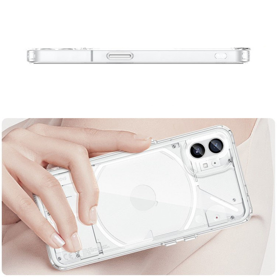 Telefontok a Nothing Phone 1, Fusion Hybrid, átlátszó
