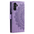 Pattintható tok a Samsung Galaxy A05s 4G, Mandala, kék