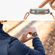 2x edzett üveg ERBORD rögzítőkerettel az Apple Watch Ultra 1/2/3 49mm-es órájához