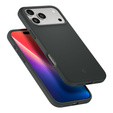 Spigen tok iPhone 17 Pro készülékhez, Szilikon Fit MagSafe, Abyss zöld