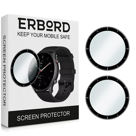 2x ERBORD hibrid üveg a Amazfit GTR 2e