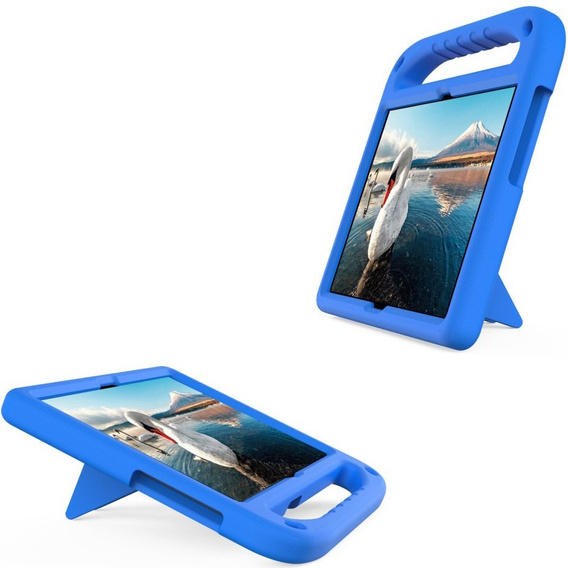 Gyermek tok Lenovo Tab M10 X505 / X605 / Lenovo Tab P10 X705F 10.1, gyermek tok fogantyúval, kék