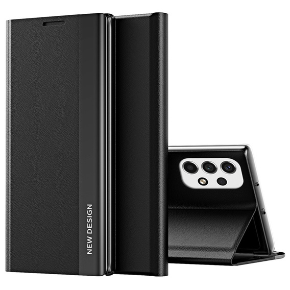 Pattintható tok a Samsung Galaxy A33 5G, Side Magnetic, fekete