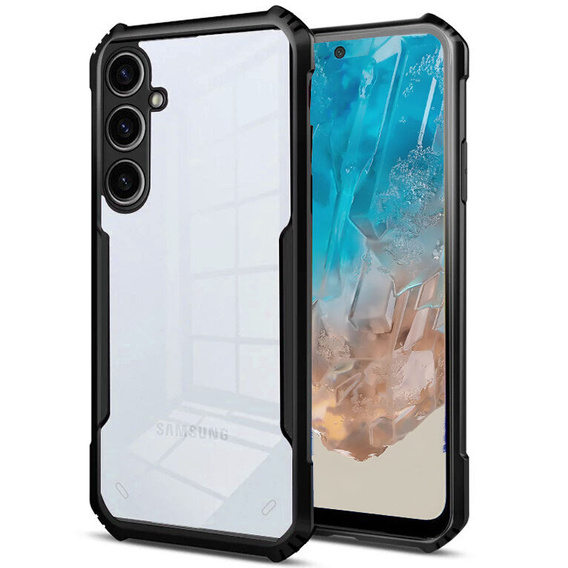 Telefontok a Samsung Galaxy M35, AntiDrop Hybrid, fekete