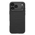 Spigen Liquid Air tok iPhone 17 Pro készülékhez, matt fekete