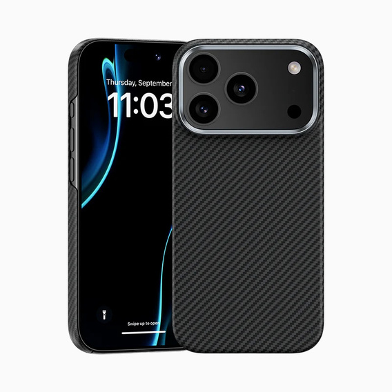 BENKS Kevlar Armor Air Carbon Fiber 600D A069 tok MagSafe iPhone 17 Pro számára