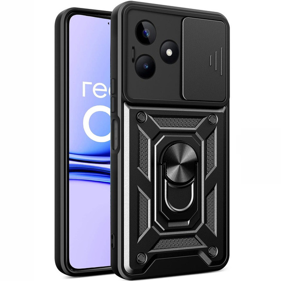 Telefontok a Realme C53 4G, CamShield Slide, fekete