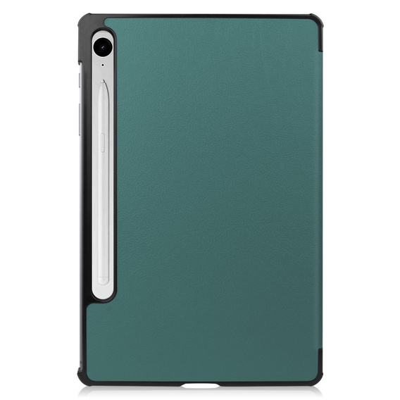 tok Samsung Galaxy Tab S9 FE-hoz, háromrétegű, zöld
